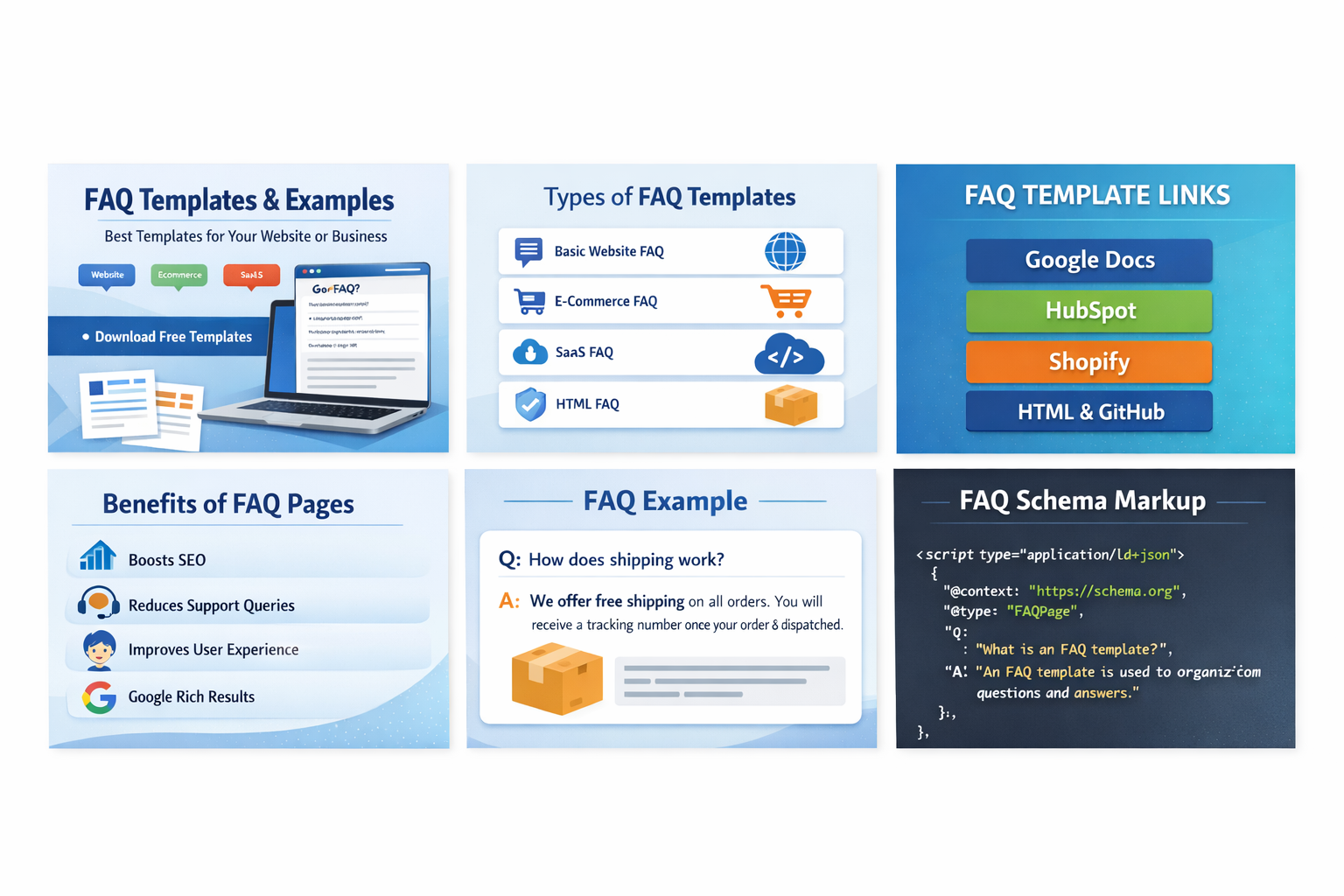 faq templates