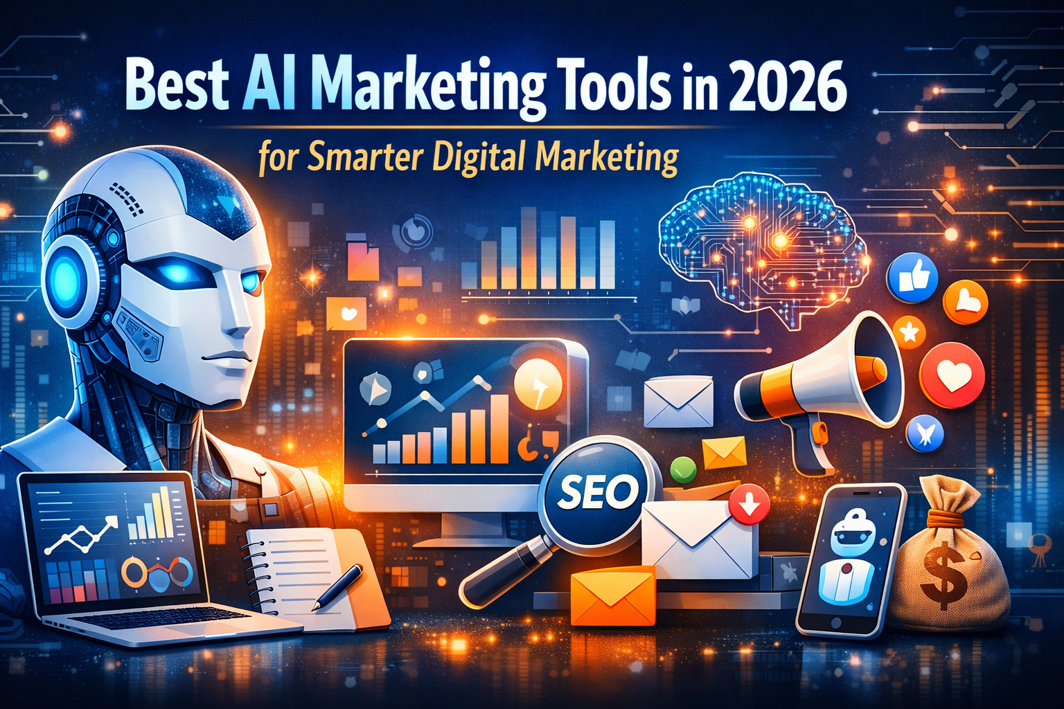 best ai marketing tools 2026 for digital marketing automation and ai powered marketing strategy